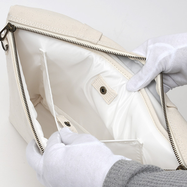  トートバッグ 4way ショルダーバッグ クラッチバッグ ホワイト 白色 メンズ レディース 4-M TOTE NEST CARRYNEST(キャリーネスト)