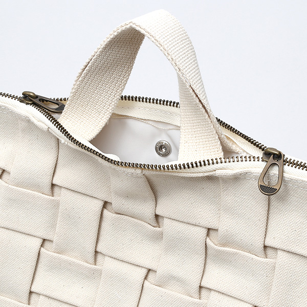  トートバッグ 4way ショルダーバッグ クラッチバッグ ホワイト 白色 メンズ レディース 4-M TOTE NEST CARRYNEST(キャリーネスト)