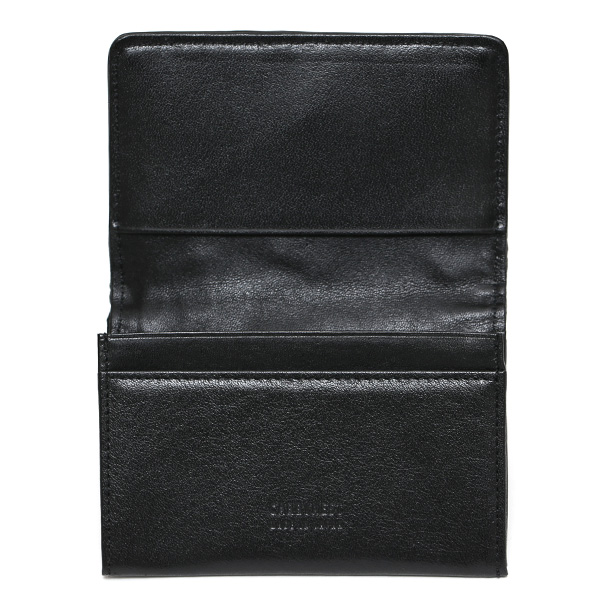 名刺入れ メンズ 本革 レザー ブラック 黒 黒色 日本製 ブランド カードケース CARRYNEST(キャリーネスト)