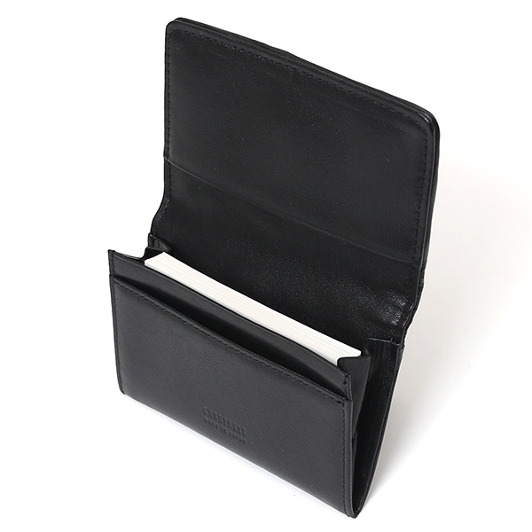 名刺入れ メンズ 本革 レザー ブラック 黒 黒色 日本製 ブランド カードケース CARRYNEST(キャリーネスト)