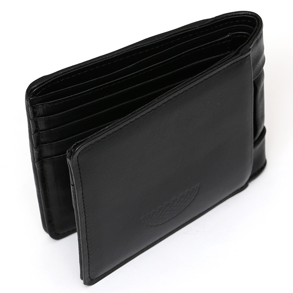  財布 メンズ 二つ折り 日本製 本革 ブラック 黒 黒色 レザー 財布 CARRYNEST(キャリーネスト)