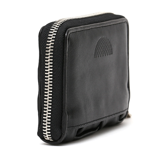  キーケース メンズ スマートキー 本革 日本製 ブランド レディース ラウンドファスナー 小ぶり ポーチ ブラック 黒 黒色 小銭入れ カードケース 車 鍵 レザー キーホルダー D ID NEST CARRYNEST(キャリーネスト)