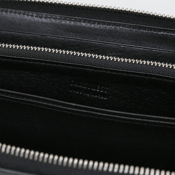  ラウンドファスナー 長財布 メンズ 本革 レザー ブラック 黒 黒色 日本製 小銭入れ あり 大容量 CARRYNEST(キャリーネスト)