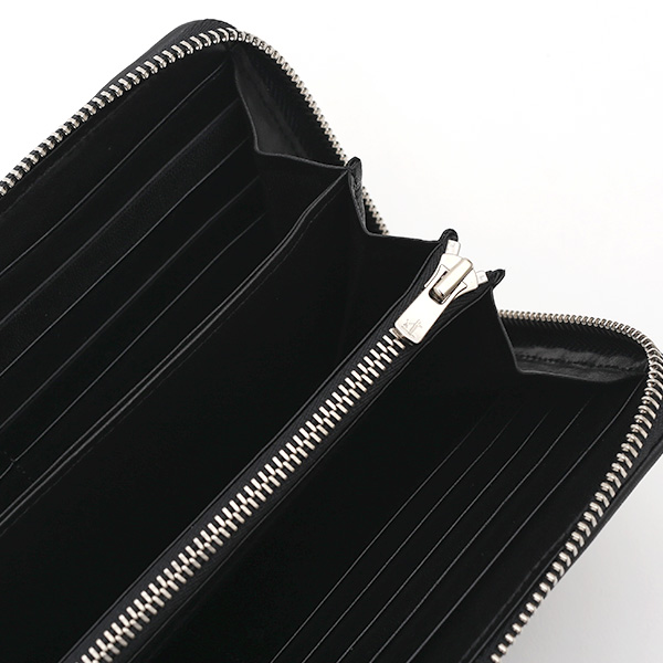  ラウンドファスナー 長財布 メンズ 本革 レザー ブラック 黒 黒色 日本製 小銭入れ あり 大容量 CARRYNEST(キャリーネスト)