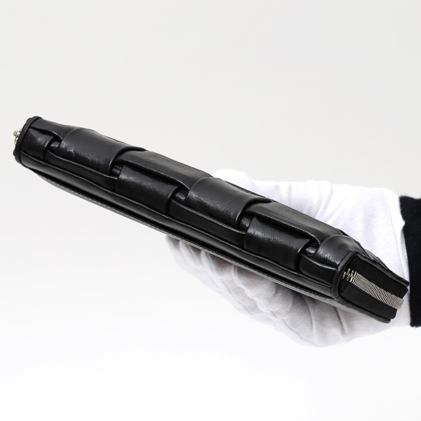  ラウンドファスナー 長財布 メンズ 本革 レザー ブラック 黒 黒色 日本製 小銭入れ あり 大容量 CARRYNEST(キャリーネスト)