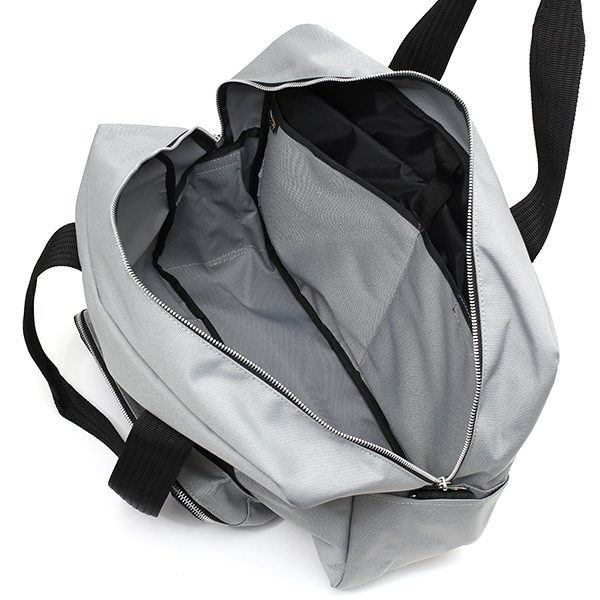  トートバッグ 大きめ メンズ ボストンバッグ レディース 日本製 グレー グレイ 灰色 ファスナー付き ブランド 鞄 ナイロン A4 カバン おしゃれ スマート スポーツ ジム 旅行 軽量 L TOTE NEST CARRYNEST(キャリーネスト)