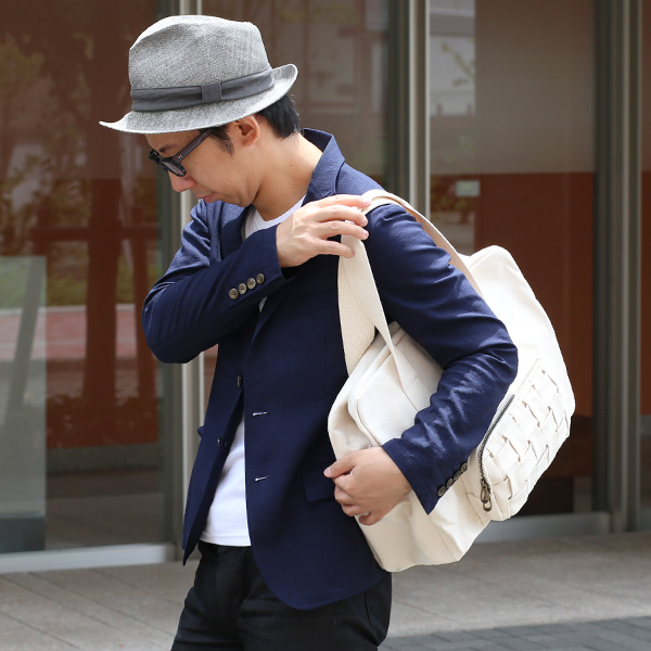  トートバッグ 大きめ メンズ ボストンバッグ レディース 日本製 ホワイト 白色 ファスナー付き ブランド 鞄 ナイロン A4 カバン おしゃれ スマート スポーツ ジム 旅行 軽量 L TOTE NEST CARRYNEST(キャリーネスト)