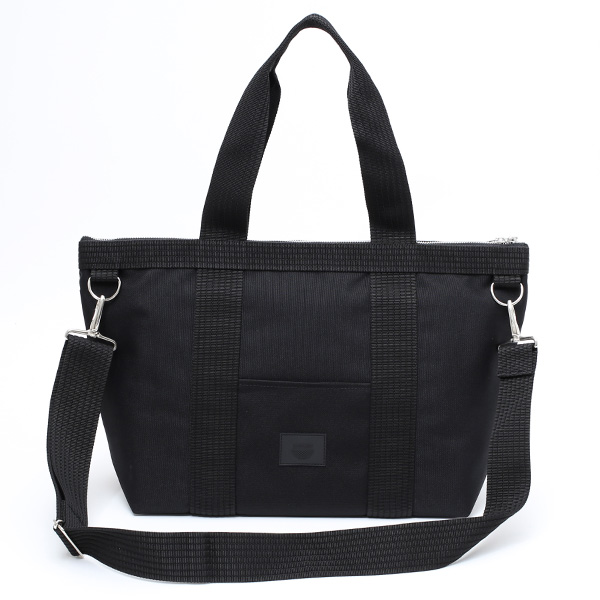  トートバッグ メンズ レディース 日本製 ブランド ブラック 黒 黒色 ファスナー付き カバン キャンバス 鞄 ナイロン A4 おしゃれ スマート スポーツ ジム 大人 高級 旅行 軽量 軽い 通学 M TOTE NEST CARRYNEST(キャリーネスト)