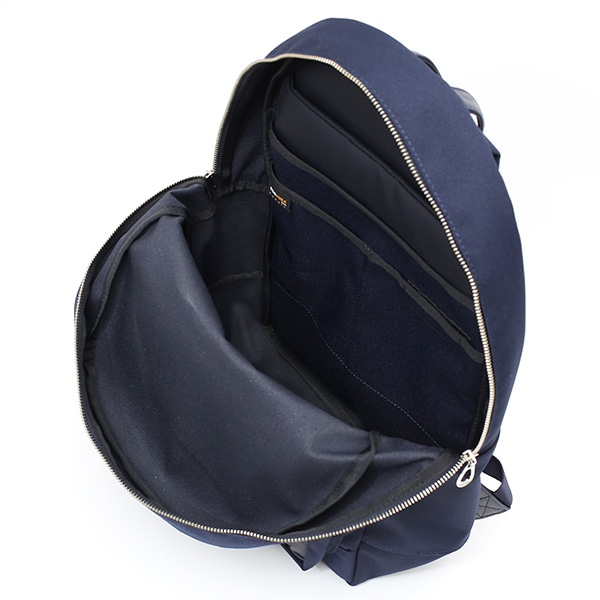  リュックサック 本革 バックパック メンズ レディース レザー 鞄 ブルー ネイビー 青色 日本製 ブランド おしゃれ カバン かわいい 大人 高級 通学 シンプル 上品 国産 デイパック O BACK NEST CARRYNEST(キャリーネスト)
