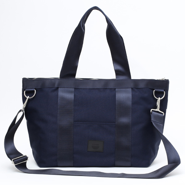  トートバッグ メンズ 本革 レザー レディース 日本製 ブランド ブルー ネイビー 青色 ファスナー付き カバン ナイロン キャンバス A4 おしゃれ かわいい 大人 女子 高級 軽量 軽い ジム 鞄 大きめ M TOTE NEST CARRYNEST(キャリーネスト)