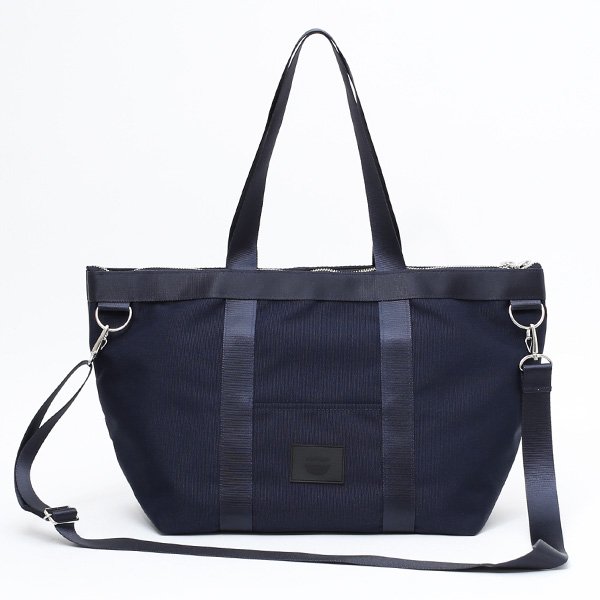  トートバッグ メンズ 本革 レザー レディース 小さめ 小ぶり ブルー ネイビー 青色 日本製 ブランド ファスナー付き カバン ナイロン キャンバス A4 おしゃれ かわいい 大人 女子 高級 軽量 軽い 鞄 M TOTE NEST CARRYNEST(キャリーネスト)