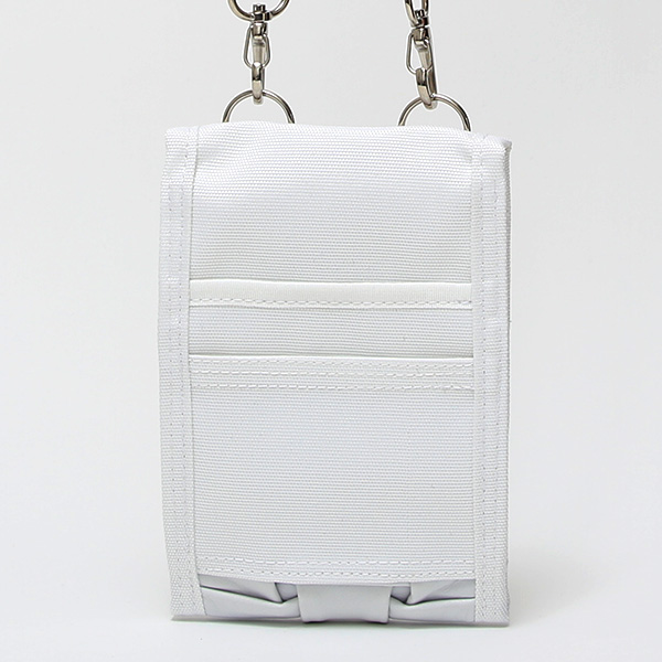 パスポートケース ポーチ ネックポーチ 旅行 バッグ ショルダー マルチケース おしゃれ 薄型 軽量 鞄 ホワイト 白色 ネックウォレット 小さめ ナイロン 革 日本製 ブランド PASSPORT NEST CARRYNEST(キャリーネスト)