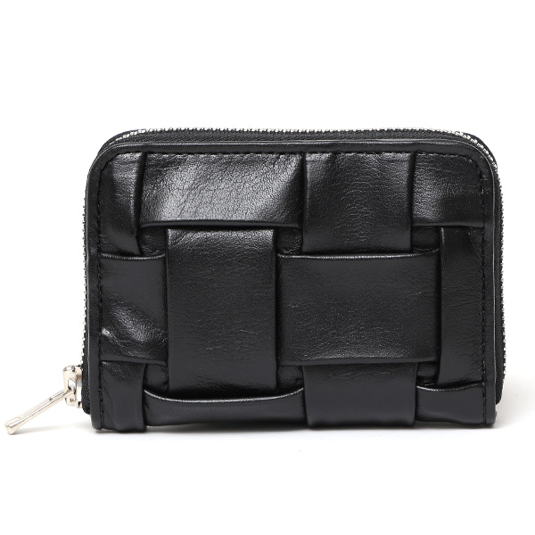 CARRYNEST(キャリーネスト) スコッチガードレザー 小銭入れ付き キーケース ブラック