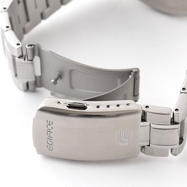  カシオ エディフィス 腕時計 casio EDIFICE EF547D7A1V ホワイト 白色 アナログ 防水 ストップウォッチ