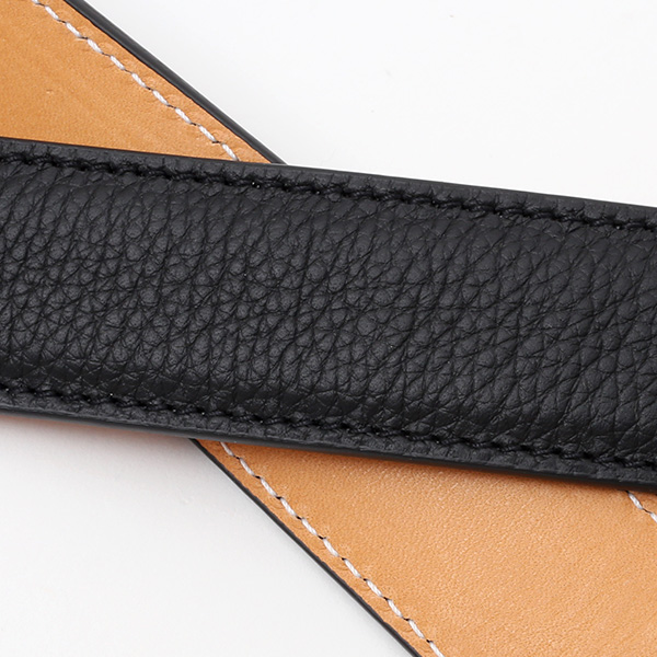  ベルト メンズ 本革 シセイ(Cisei) レザー ベルト ブラック 黒 黒色 ビジネス ロング