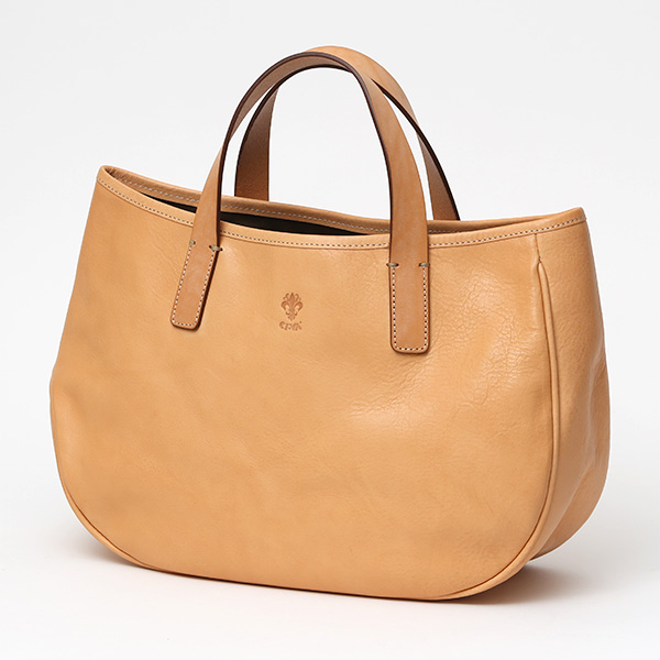 CI-VA(チーバ) イタリア製 トスカーナ産フルタンニン鞣し牛革 レザー ミニ トートバッグ メンズ レディース ハンドバッグ ブランド ベージュ 肌色 本革 牛革 小さい シンプル カジュアル 男性 女性 ユニセックス 2281VOLANATO