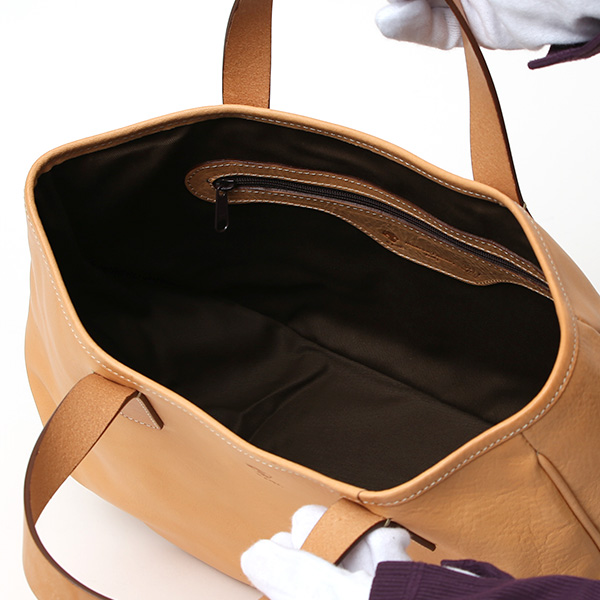 CI-VA(チーバ) イタリア製 トスカーナ産フルタンニン鞣し牛革 レザー ミニ トートバッグ メンズ レディース ハンドバッグ ブランド ベージュ 肌色 本革 牛革 小さい シンプル カジュアル 男性 女性 ユニセックス 2281VOLANATO