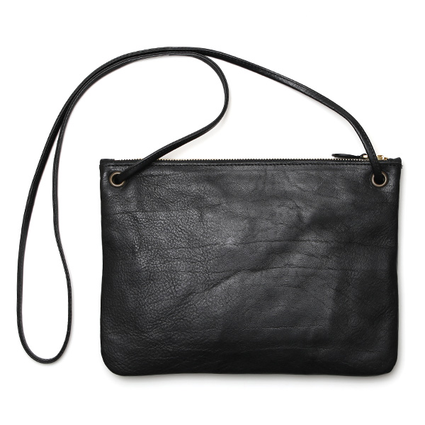 CI-VA(チーバ) イタリア製 トスカーナ産フルタンニン鞣し牛革 レザーショルダーバッグ メンズ レディース ブランド サコッシュ ブラック 黒 黒色 本革 牛革 シンプル カジュアル 男性 女性 ユニセックス 鞄 おしゃれ 2282NUVOLA