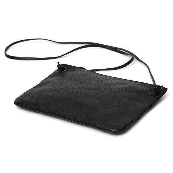 CI-VA(チーバ) イタリア製 トスカーナ産フルタンニン鞣し牛革 レザーショルダーバッグ メンズ レディース ブランド サコッシュ ブラック 黒 黒色 本革 牛革 シンプル カジュアル 男性 女性 ユニセックス 鞄 おしゃれ 2282NUVOLA