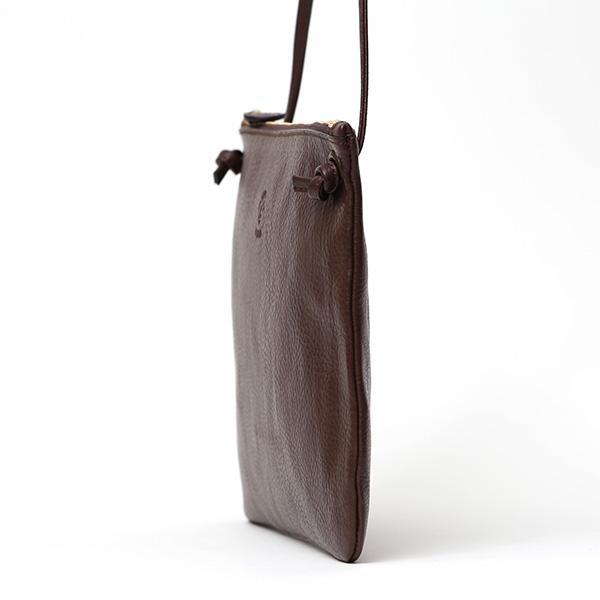 CI-VA(チーバ) イタリア製 トスカーナ産フルタンニン鞣し牛革 レザーショルダーバッグ メンズ レディース ブランド サコッシュ ブラウン 茶 茶色 本革 牛革 シンプル カジュアル 男性 女性 ユニセックス 鞄 おしゃれ 2282NUVOLA