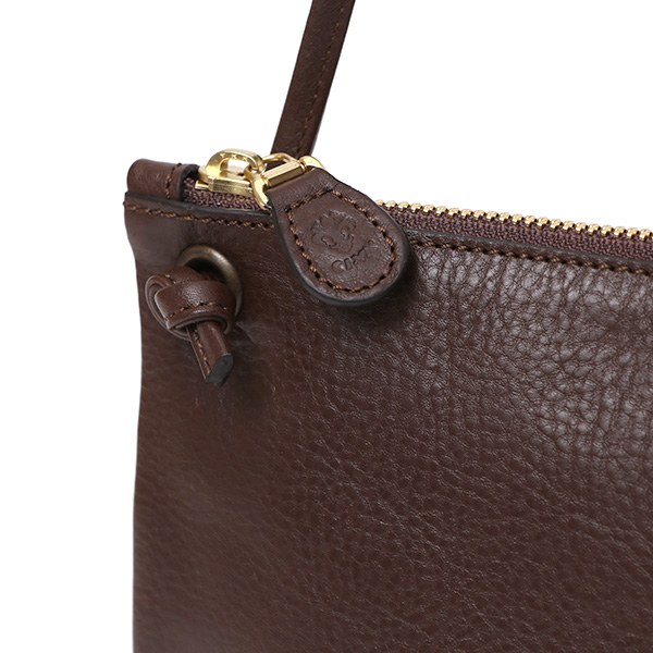 CI-VA(チーバ) イタリア製 トスカーナ産フルタンニン鞣し牛革 レザーショルダーバッグ メンズ レディース ブランド サコッシュ ブラウン 茶 茶色 本革 牛革 シンプル カジュアル 男性 女性 ユニセックス 鞄 おしゃれ 2282NUVOLA