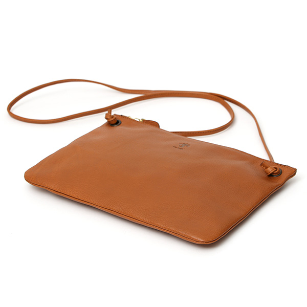 CI-VA(チーバ) イタリア製 トスカーナ産フルタンニン鞣し牛革 レザーショルダーバッグ メンズ レディース ブランド サコッシュ キャメル ブラウン 茶 茶色 本革 牛革 シンプル カジュアル 男性 女性 ユニセックス 鞄 おしゃれ 2282NUVOLA