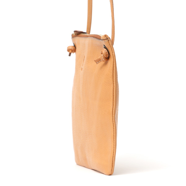 CI-VA(チーバ) イタリア製 トスカーナ産フルタンニン鞣し牛革 レザーショルダーバッグ メンズ レディース ブランド サコッシュ ベージュ 肌色 本革 牛革 シンプル カジュアル 男性 女性 ユニセックス 鞄 おしゃれ 2282NUVOLA