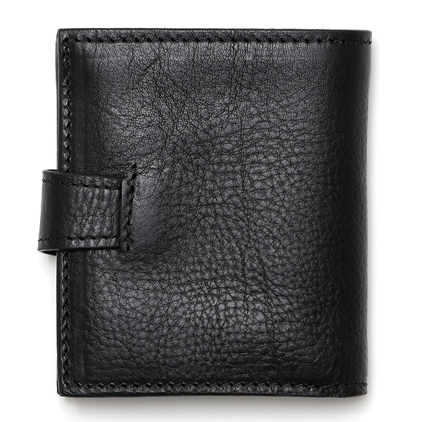  CI-VA(チーバ) イタリア製 トスカーナ産フルタンニン鞣し牛革 レザー ミニ財布 メンズ レディース ブランド ブラック 黒 黒色 本革 牛革 シンプル 小さい 小振り 二つ折り 三つ折り 男性 女性 ユニセックス 小銭入れあり 大容量 2290VOLANATO