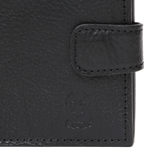  CI-VA(チーバ) イタリア製 トスカーナ産フルタンニン鞣し牛革 レザー ミニ財布 メンズ レディース ブランド ブラック 黒 黒色 本革 牛革 シンプル 小さい 小振り 二つ折り 三つ折り 男性 女性 ユニセックス 小銭入れあり 大容量 2290VOLANATO