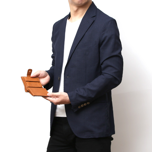  CI-VA(チーバ) イタリア製 トスカーナ産フルタンニン鞣し牛革 レザー ミニ財布 メンズ レディース ブランド キャメル ブラウン 茶 茶色 本革 牛革 シンプル 小さい 小振り 二つ折り 三つ折り 男性 女性 ユニセックス 小銭入れあり 大容量 2290VOLANATO