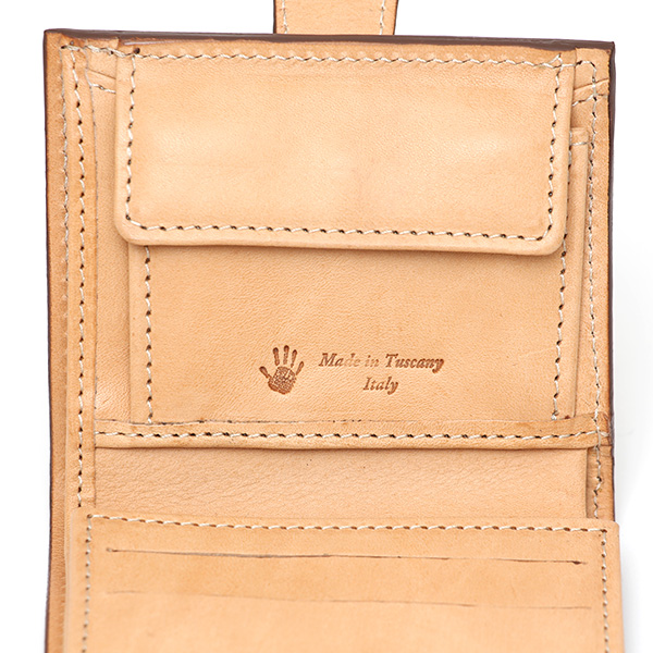  CI-VA(チーバ) イタリア製 トスカーナ産フルタンニン鞣し牛革 レザー ミニ財布 メンズ レディース ブランド ベージュ 肌色 本革 牛革 シンプル 小さい 小振り 二つ折り 三つ折り 男性 女性 ユニセックス 小銭入れあり 大容量 2290VOLANATO