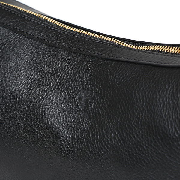 ショルダーバッグ 本革 メンズ レディース レザー ボディバッグ 斜め掛け イタリア製 トスカーナ ブランド ブラック 黒 黒色 経年変化 エイジング おしゃれ CI-VA チーバ 2367VOLANATO