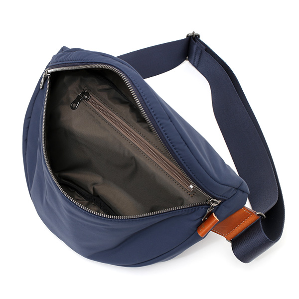 ボディバッグ メンズ ミニ ショルダーバッグ レディース 肩掛け 斜めがけ かばん ブルー ネイビー 青色 日本製 ブランド カバン 鞄 シンプル おしゃれ 高級 大人 軽い 小ぶり 小さめ お出かけ ボディーバッグ ボーデッサン デリィーヴ(derive)