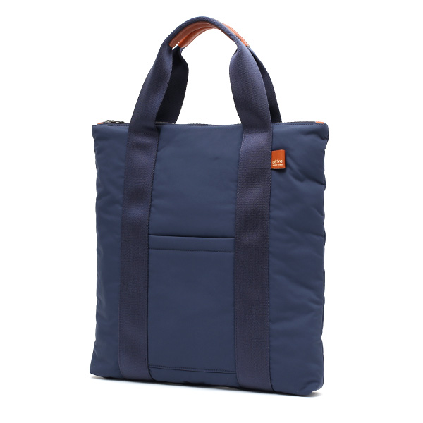 トートバッグ メンズ レディース 日本製 ブランド ブルー ネイビー 青色 ナイロン A4 国産 カバン 鞄 シンプル 無地 バッグ おしゃれ 高級 ビジネスバッグ 小さい 小ぶり 大人 軽量 軽い 通勤 通学 ボーデッサン デリィーヴ(derive)