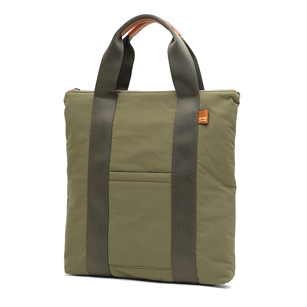 トートバッグ メンズ レディース 日本製 ブランド グリーン 緑色 ナイロン A4 国産 カバン 鞄 シンプル 無地 バッグ おしゃれ 高級 ビジネスバッグ 小さい 小ぶり 大人 軽量 軽い 通勤 通学 ボーデッサン デリィーヴ(derive)