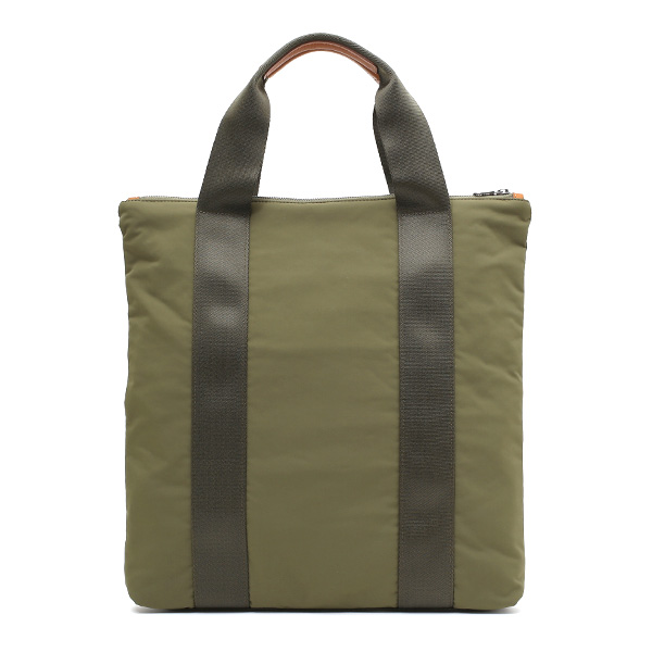 トートバッグ メンズ レディース 日本製 ブランド グリーン 緑色 ナイロン A4 国産 カバン 鞄 シンプル 無地 バッグ おしゃれ 高級 ビジネスバッグ 小さい 小ぶり 大人 軽量 軽い 通勤 通学 ボーデッサン デリィーヴ(derive)