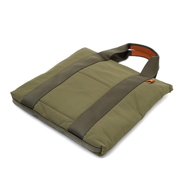 トートバッグ メンズ レディース 日本製 ブランド グリーン 緑色 ナイロン A4 国産 カバン 鞄 シンプル 無地 バッグ おしゃれ 高級 ビジネスバッグ 小さい 小ぶり 大人 軽量 軽い 通勤 通学 ボーデッサン デリィーヴ(derive)