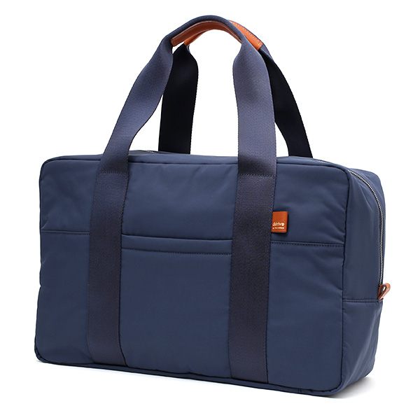  ボストンバッグ メンズ レディース 小さめ スポーツ ブルー ネイビー 青色 日本製 ブランド 本革 ナイロン 鞄 カバン 修学旅行 ジム通い アウトドア 1泊 2泊 旅行 高級 大人 かわいい オシャレ 小ぶり ボーデッサン デリィーヴ(derive)