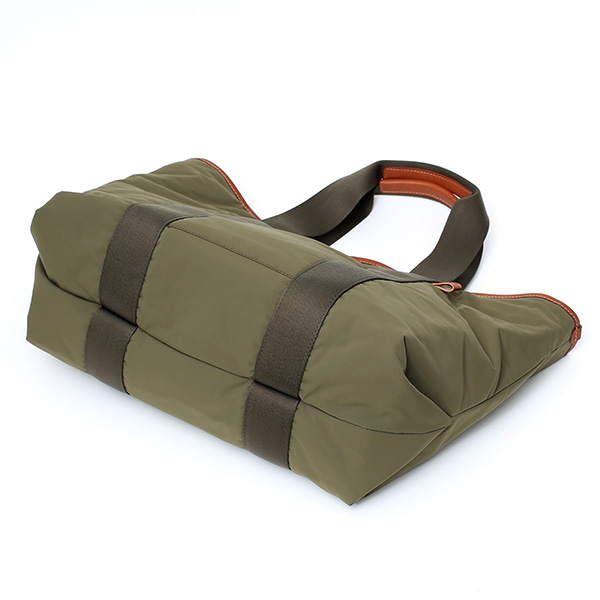  トートバッグ メンズ 大きめ ブランド ナイロン 日本製 大容量 軽量 カジュアル 国産 肩掛け 鞄 グリーン 緑色 レディース シンプル おしゃれ トート 通勤 通学 出張 A4 B4 ボーデッサン デリィーヴ(derive)