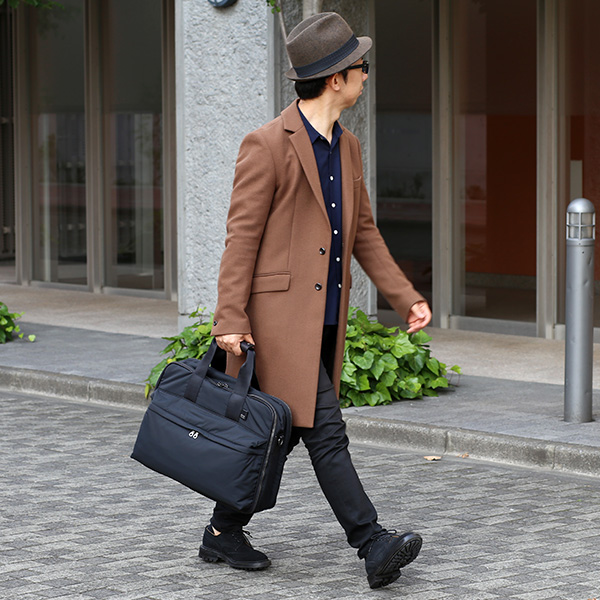  ボストンバッグ メンズ ブランド レディース 日本製 ナイロン 2way 大容量 出張 大きめ 鞄 ブラック 黒 黒色 ブリーフケース ショルダー 高級 おしゃれ 1泊 2泊 旅行 ボーデッサン デリィーヴ(derive)