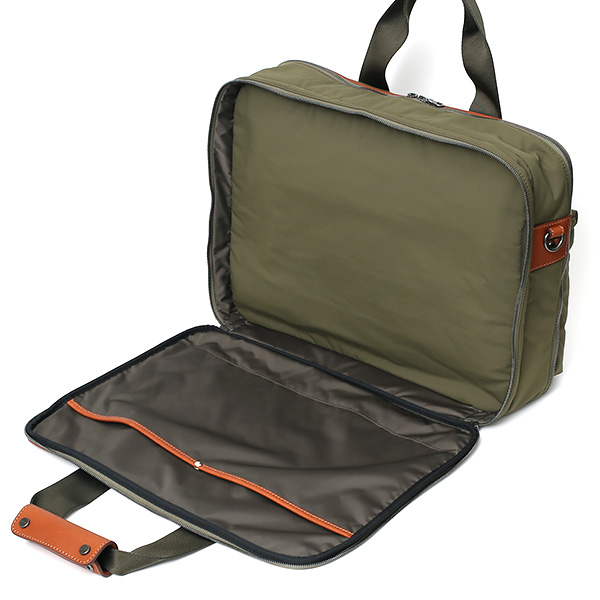  ボストンバッグ メンズ ブランド レディース 日本製 ナイロン 2way 大容量 出張 大きめ 鞄 グリーン 緑色 ブリーフケース ショルダー 高級 おしゃれ 1泊 2泊 旅行 ボーデッサン デリィーヴ(derive)