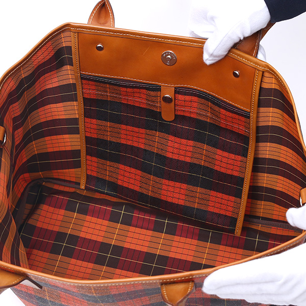  トートバッグ メンズ ビジネスバッグ 軽い 軽量 オレンジ 橙色 本革 レザー 日本製 鞄 通勤 カバン フランコ スパダ(Franco Spada)