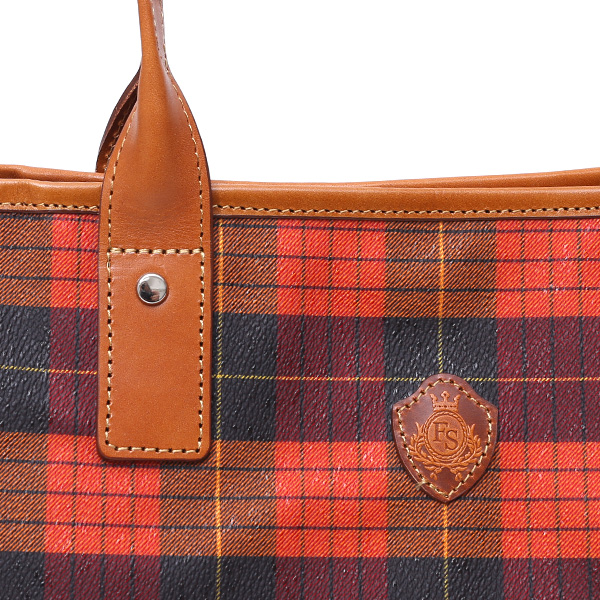  トートバッグ メンズ ビジネスバッグ 軽い 軽量 オレンジ 橙色 本革 レザー 日本製 鞄 通勤 カバン フランコ スパダ(Franco Spada)