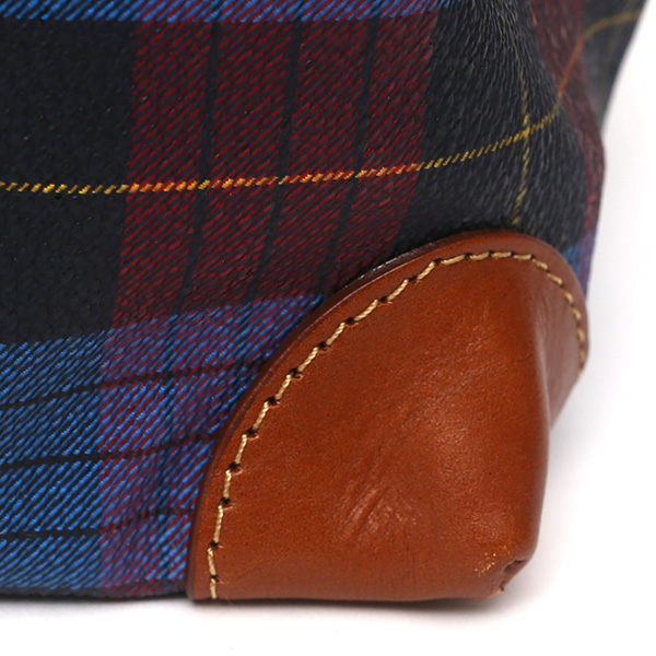  トートバッグ メンズ 日本製 カバン チェック柄 ブルー ネイビー 青色 本革 レザー バッグ レディース 鞄 フランコ スパダ(Franco Spada)