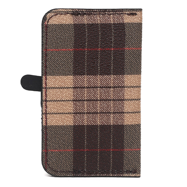 フランコ スパダ(Franco Spada) チェック柄 パスケース ブラウン