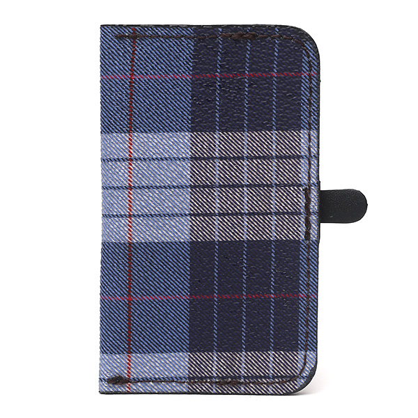 パスケース 日本製 定期入れ チェック柄 ブルー ネイビー 青色 カードケース フランコ スパダ(Franco Spada)