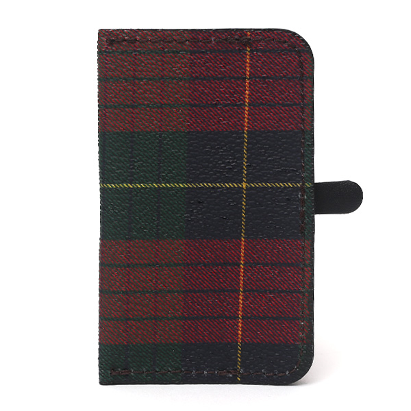 パスケース 日本製 定期入れ チェック柄 グリーン 緑色 カードケース フランコ スパダ(Franco Spada)