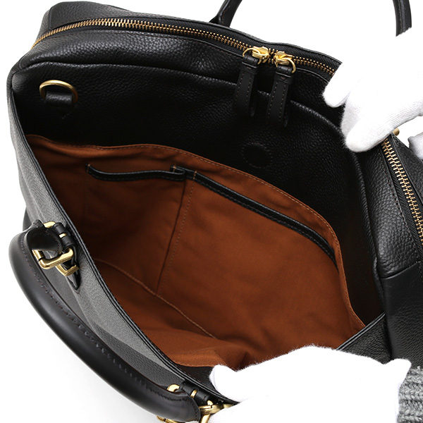  ビジネスバッグ メンズ 本革 レザー ブラック 黒 黒色 ブリーフケース 大容量 革 ショルダー付き バッグ カバン 鞄 レディース 大きい fetia(フェティア)