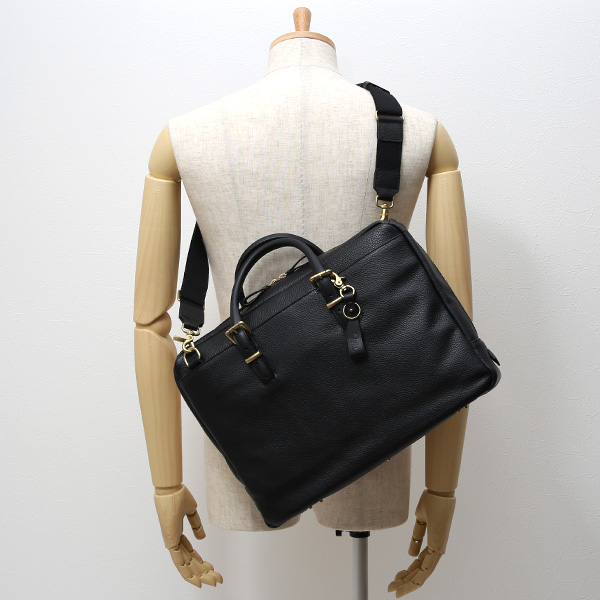  ビジネスバッグ メンズ 本革 レザー ブラック 黒 黒色 ブリーフケース 大容量 革 ショルダー付き バッグ カバン 鞄 レディース 大きい fetia(フェティア)