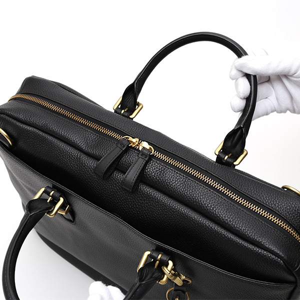  ビジネスバッグ メンズ 本革 レザー ブラック 黒 黒色 ブリーフケース 大容量 革 ショルダー付き バッグ カバン 鞄 レディース 大きい fetia(フェティア)